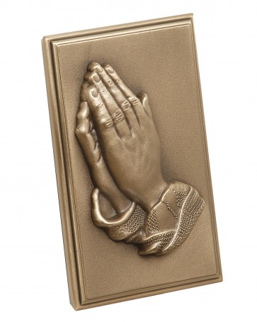 4 PRAYINGS HANDS METAL CORNER/CC