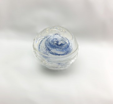 GLASS SCULPTURE COSTARE - Blue