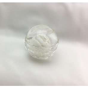 GLASS SCULPTURE COSTARE - White