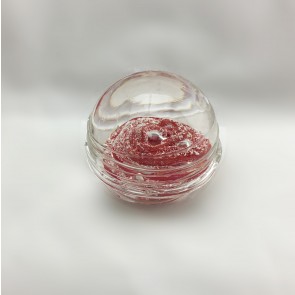 GLASS SCULPTURE COSTARE - Red