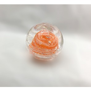 GLASS SCULPTURE COSTARE - Orange