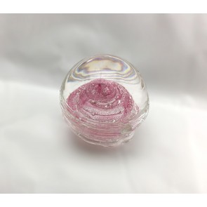 GLASS SCULPTURE COSTARE - Pink