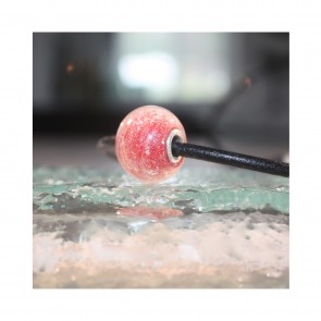 SPHERICAL GLASS BEAD - Red